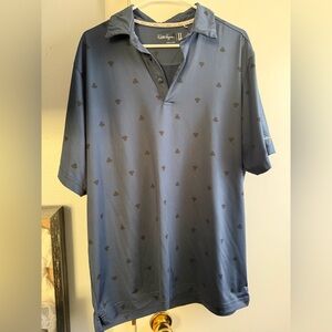 Walter Hagen Men's Blue Polo Shirt